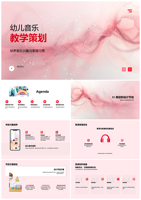2025幼儿音乐教学培养兴趣表演鉴赏自信PPT模板