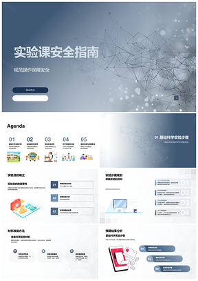 2025实验安全规范与科学操作指南PPT模板