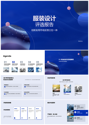 2025服装设计评选创新实用标准流程市场反馈PPT模板