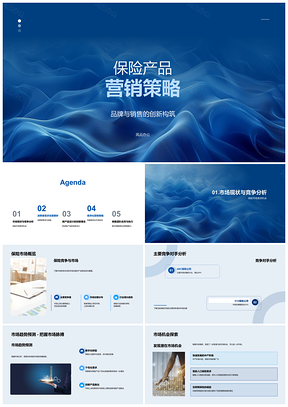 2025保险产品差异化营销策略与市场机会PPT模板