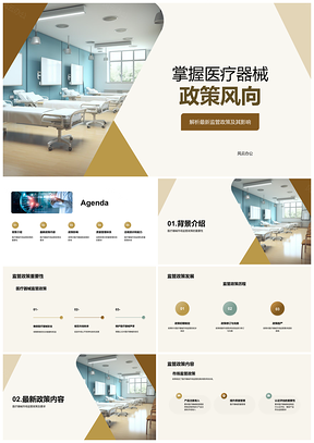 2025医疗器械政策解读合规专家风向PPT模板