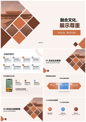 2025文化礼仪重要性演讲人专家年会建议PPT模板