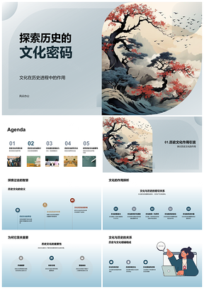 2025古代卷轴历史文化教学研究方法解读PPT模板