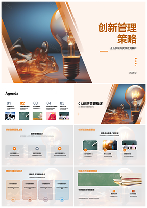 2025企业发展创新管理思维与实战应用PPT模板