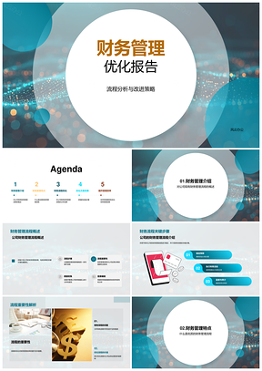 2025财务管理流程优化策略实施提效应对挑战PPT模板