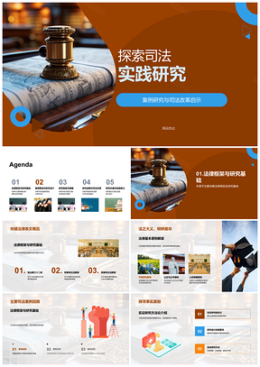 2025司法实证案例研究与法革启示创新PPT模板