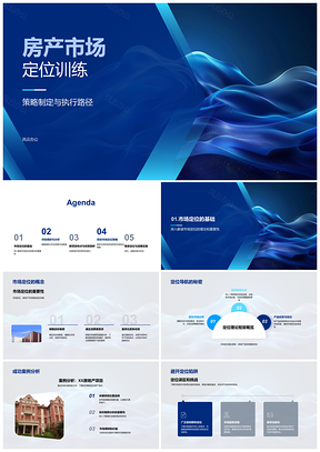 2025房产市场定位策略执行调研分析趋势预测消费者洞察竞争力PPT模板