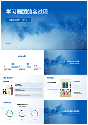 2025舞蹈学习全流程起源技巧文化解析PPT模板