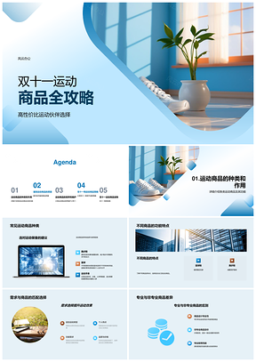 2025双十一运动爱好者高性价比跑鞋选购指南PPT模板