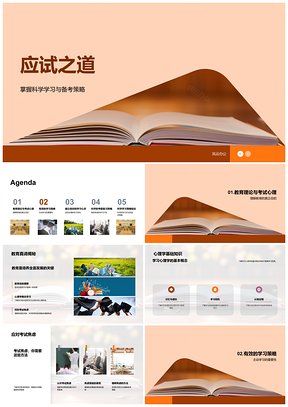 2025科学学习备考策略与教育真谛心理调适PPT模板