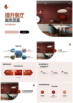 2025餐厅经理服务员角色责任提升顾客满意度忠诚度PPT模板
