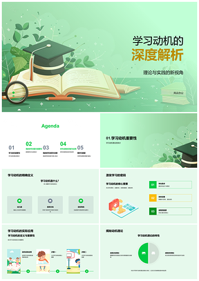 2025教育实践视域下学生学习动机研究方法研讨PPT模板