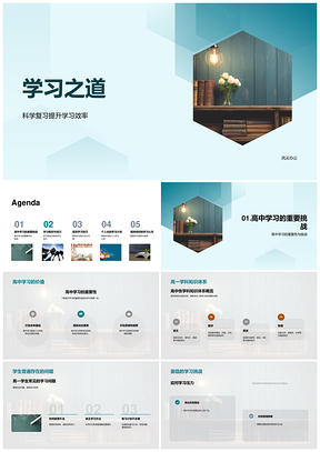 2025高一学科体系科学高效学习技巧规划PPT模板
