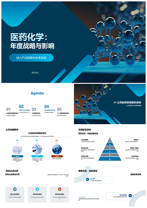 2025医药化学年度战略研发策略资源配置规划PPT模板