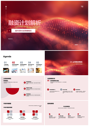 2025融资计划竞争力分析投资者股东财务市场趋势筹资股票PPT模板