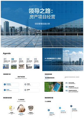 2025房产项目管理实践与高效团队共建PPT模板