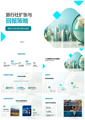 2025星辉旅行社融资扩张定制旅行财务回报策略PPT模板