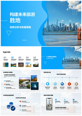 2025全球旅游胜地投资发展策略与地理文化未来景观PPT模板