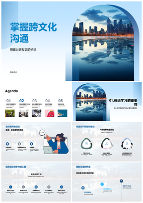 2025跨文化沟通差异与全球有效交流PPT模板