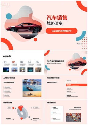2025汽车销售战略演变与核心策略分析PPT模板