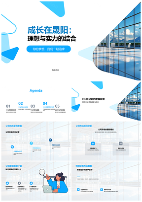2025晟阳校招企业文化职业发展创新精神PPT模板