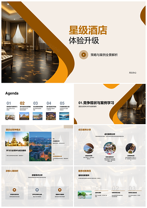 2025星级酒店体验升级策略服务创新案例解析PPT模板