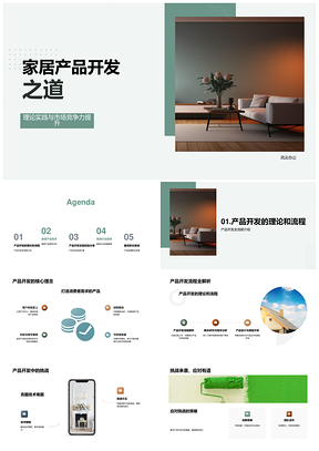 2025家居产品开发全流程与市场竞争力提升PPT模板