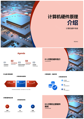 2025计算机硬件组成原理与性能选择指南PPT模板