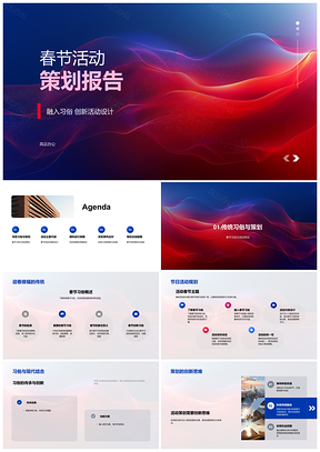 2025春节活动策划习俗创新设计内容目标流程预备应急方案PPT模板