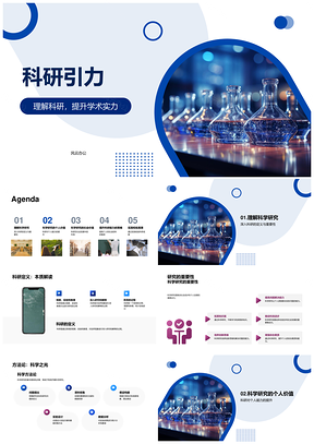 2025科研方法实践提升就业与社会能力PPT模板