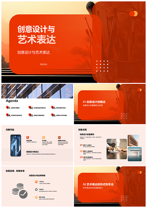 2025高中美术创意设计艺术表达教学指导PPT模板