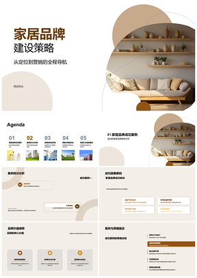 2025家居品牌建设策略定位形象提升影响力PPT模板