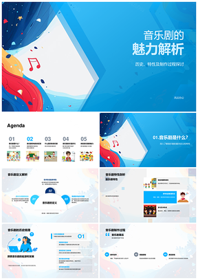 2025音乐剧艺术特性历史制作观影体验解析PPT模板