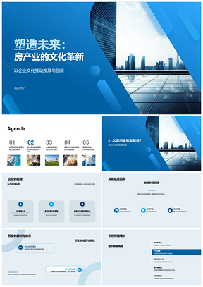 2025房企文化革新驱动创新发展增长策略PPT模板