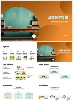 2025卓效教学策略融合现代技术互动提升质量促发展PPT模板