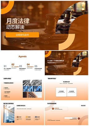 2025法律动态法规变动热点影响策略调整PPT模板