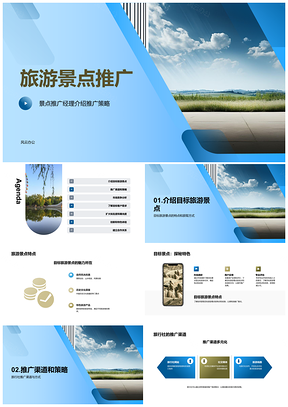 2025景点推广经理策略助力目标景点优势获取PPT模板