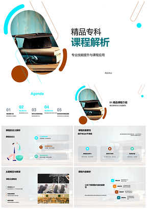 2025精品专科课程技能提升与应用解析PPT模板