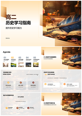 2025高二历史学习能力提升与资源利用指南PPT模板