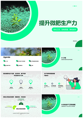 2025高效优质微肥生产提质增效创竞争优势PPT模板