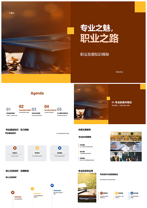 2025专业魅职业发展知识精要PPT模板