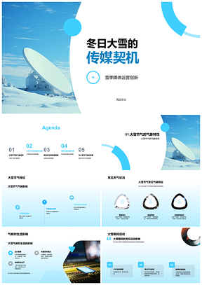 2025冬雪传媒契机运营创新应对收视变化PPT模板