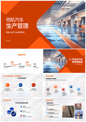 2025汽车生产管理效率质量返修率优化策略PPT模板