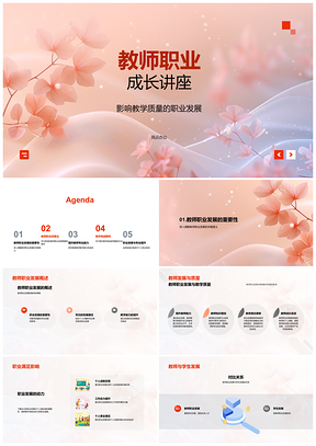 2025教师职业成长教学能力提升与专业发展研修PPT模板