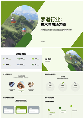 2025客运索道技术市场创新需求竞局趋势PPT模板