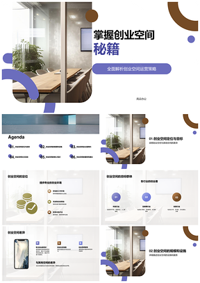 2025创业空间设施管理与社交活动优化指南PPT模板