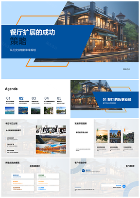 2025餐厅扩展成功策略历史业绩未来规划竞争分析PPT模板