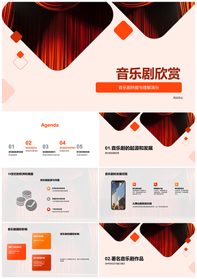 2025大学专科音乐剧教学课件欣赏热爱理解PPT模板