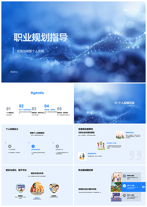 2025职业发展规划目标设定执行调整策略PPT模板