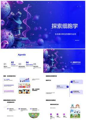 2025细胞结构与功能及物质运输解析PPT模板